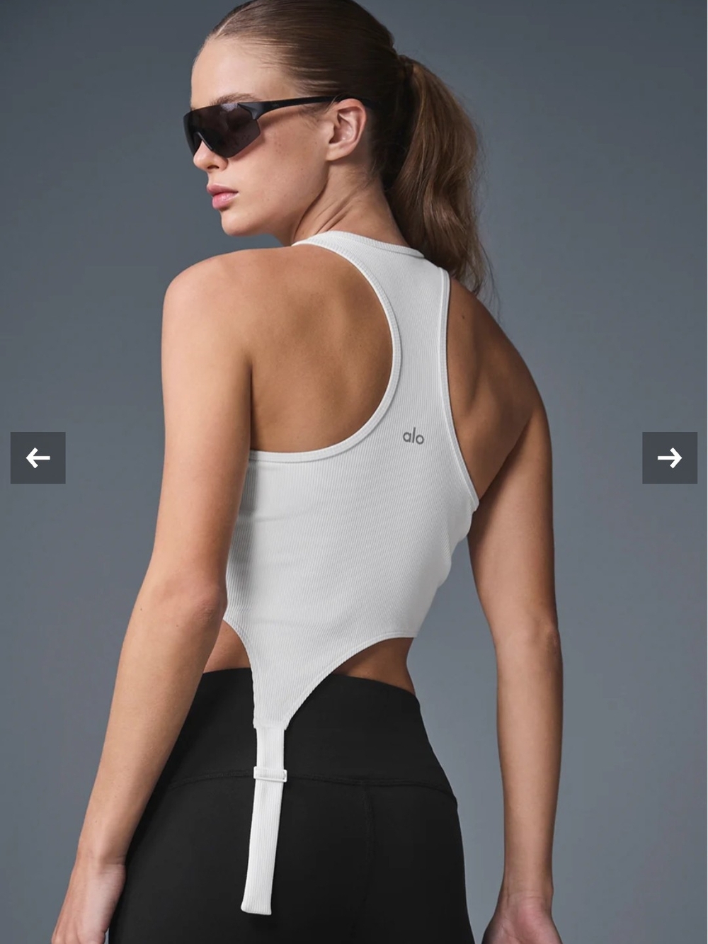 Alo Alosoft Ribbed Revelation Tank - Picture 2 of 5